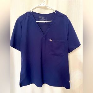 Figs Women's Navy Blue Top